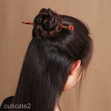 See more ideas about hair sticks, hair accessories, hair. Cuticate2 16 Hair Sticks Long Hair Chopsticks Holder Wooden Hair Stick Pins Print 13cm Shopee Singapore