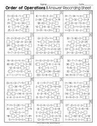 The most basic level does not include parenthesis or exponents. Worksheets Math Tiles Order Of Operations Without Exponents In High School 4th Grade Math Woth Problems Worksheets Free Math Practice Sheets Basic Facts Worksheet Generator Primary Mathematics Worksheets