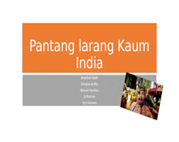 Do not sharpen pencil from both ends reason: Pantang Larang Kaum India