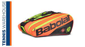 Rafeal nadal tennis serve weekender tote bag. Babolat Pure French Open La Decima 12 Pack Tennis Bag Youtube