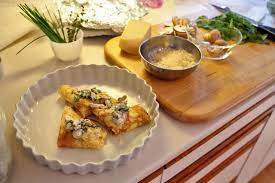 Crisp Turkey Stuffed Crepes Recipe Recipe Stuffed Crepes Thanksgiving Leftover Recipes Food