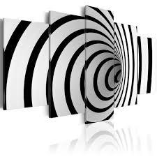 Black And White Canvas Prints Uk East Urban Home A Black And White Hole Graphic Art Print Multi Piece Image On Canvas In 2020 Graphic Art Print Mural Wallpaper Black And White Prints