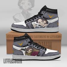 Sayoko Shinozaki Anime Shoes Custom Code Geass Jordan Sneakers - LittleOwh