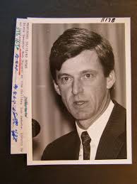 Glossy Press Photo 1992 State Senator Bob Durand @ Holiday Inn Debate