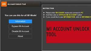 Remove xiaomi pattern lock or pin password using factory reset bypass mi cloud account, mi account verification adb mode or fastboot mode . Download Mi Account Unlock Tool Latest Version November 2021