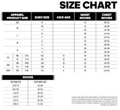 Adidas Size Chart Printable For Men And Women Free Download