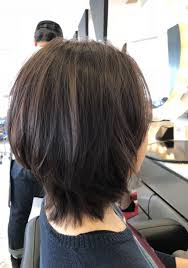 画像3つ目 40代 50代 60代ヘアスタイル グラデーションボブ ハーブ配合カラー の記事より 60代 ヘアスタイル グラデーションボブ ヘアスタイル