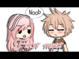 First Meet Meme Original By Kredens Gacha Life Youtube In 2020 Love You Meme Memes The Originals