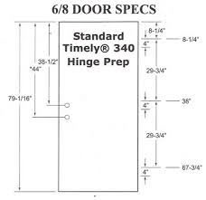 Learn more about hight and width dimensions for standard windows and doors in canadian homes. 6 Panel Smooth Fiberglass