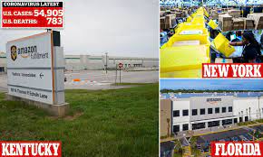 Amazon Workers Test Positive For Coronavirus At 10 Us Warehouses Daily Mail Online
