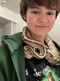 Introducing himself to the king of the caves