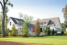 A classic, historic plan will feature tall columns in front and many exterior and interior embellishments — from framed windows to bold moldings and more. Historical Concepts Homes Residences Retreats Farmhouse Revival