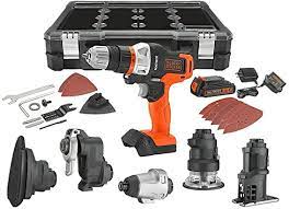 Browse our brands & products to see how we can help you. Amazon Com Black Decker Cordless Drill Combo Kit With Case 6 Tool Bdcdmt1206kitc Everything Else