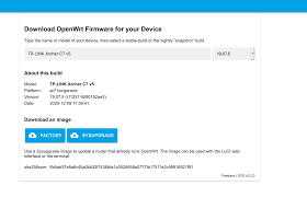 Now you must download the firmware image for your router from the firmware downloads page of the openwrt project. The Openwrt Firmware Selector 20 By Ct25 Release And Security Announcements Openwrt Forum