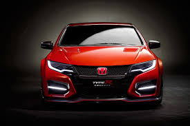 Follow the vibe and change your wallpaper every day! Hd Wallpaper Orange Car Honda Civic Type R Wallpaper Flare