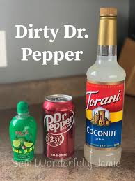 The truth is that dr pepper is owned by neither coke nor pepsi, even though some co. Dirty Dr Pepper Sew Wonderfully Jamie
