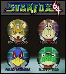 Star Fox 64 Badges Star Fox Star Fox 64 Fox Mccloud