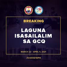 Event spaces during gcq the government has allowed events spaces to resume operations, provided that all events will follow the limit of guests and safety guidelines. Lush Ctto Laguna Gcq New Iatf Guidelines March 21 2021 Summary 1 No Lockdown 2 Same Rules For Ncr Bulacan Cavite Laguna And Rizal Area 3 Effective March 22 To April 4