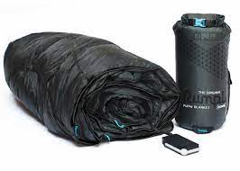 The best cordless and battery operated heated blankets contain thin heating wires and lightweight battery packs that combine to give you the ultimate heat perfectprime hp0810, soft fleece portable qc2.0/3.0 usb power heating throw. Rumpl Puffe Battery Powered Heated Blanket Hits Kickstarter From 175 Video Geeky Gadgets