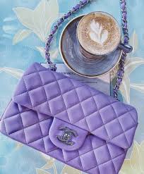 Chanel And Coffee Purple Bags Chanel Purple Bag