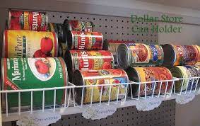 Canned Food Organization Dollar Store Diy Organization Dollar Store Organizing Dollar Stores