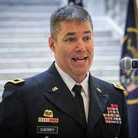 Army Reserve Brig. Gen. Doug Cherry, deputy commanding
