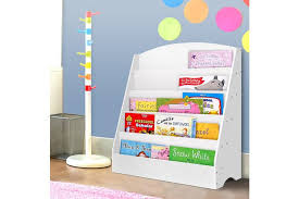 Keezi Kids Bookcase Kids Bookshelf 5 Tiers White Kogan Com