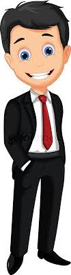 Vector illustration of cute business ... | Stock vector | Colourbox