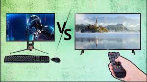 Streaming devices like roku, google chromecast, apple tv, and others let you. What S The Difference Between Monitors And Tvs Youtube