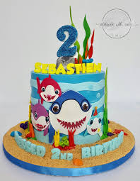 Baby Shark 2nd Birthday Cake For Boy Pin By Hainah Lladoc On Birthday Shark Theme Shark Theme Birthday Shark Birthday Party Shark Birthday Cakes