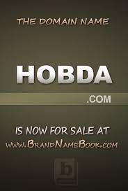 Hobda Is Highly Brand Able And Easy To Remember Domain Name For Your Hobby Blog Or Ecommerce Website The Brandable Domain Na Business Names Names Lettering