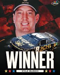 Kyle Busch WINS! #NASCAR