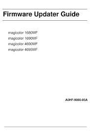 All brands and logos are property of their owners. Software Printer Magicolor 1690mf Download Konica Minolta Magicolor 1690mf Driver Free Driver Suggestions The 1690mf Is Desktop Full Colour A4 Laser Beam Printer Methode Which Has Copy Speed Up To