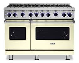 Maybe you would like to learn more about one of these? Viking Vgr74828bvc 48 W 24 D Gas Sealed Burner Range 8 Burners Vanilla Cream Vgr74828bvc Adam S Tv Appliances Inc