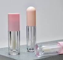 Plastic Transparent 5ML Lip Gloss Tube with Brush - Somewang