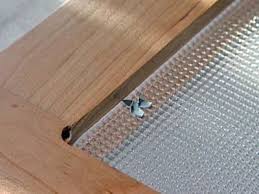How To Install Cabinet Glass Inserts Glass Cabinet Doors Installing Cabinets Glass Kitchen Cabinet Doors