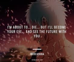 Naruto shippuden 321 & 322 reaction/review. Best Obito Uchiha Quotes And Dialogues Otakukan