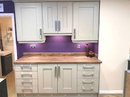 ex display grey/green kitchen units