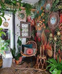 Green Plants Home Decor Ideas Create The Most Pleasant Home Latest Fashion Trends For Woman Aesthetic Room Decor Room Inspiration Bedroom Jungle Mural