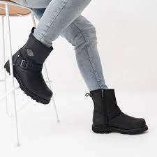Ankle harley davidson boots for men. Harley Davidson Richton Mens Leather Ankle Boots Black Shuperb