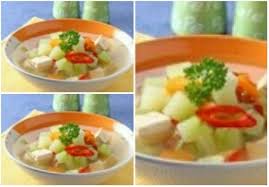Sayur bening bayam jagung wortel & labu siam. Resep Sayur Bening Labu Siam Dan Tahu Sederhana Segar County Food