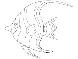 Free printable people to color and use for crafts and other learning activities. Online Coloring Pages Coloring Page The Angelfish Fish Download Print Coloring Page