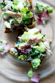 Smoked Trout And Avocado Salad Toasts Alexandra S Kitchen In 2020 Smoked Trout Avocado Salad Stuffed Peppers