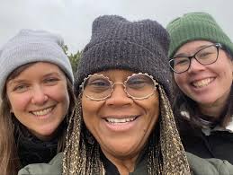 A much needed Sabbath with dear friends @hilarygrist and @robynardagh  #joshuatree #joshuatrewnationalpark #palmsprings #girlstrip 🌵💜🥰 Shout  out to @diggindirtband for the mind melting show and @danielpopper for the  soul expanding art ...