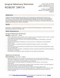 When applying for a position as an r.n. Veterinary Technician Resume Samples Qwikresume