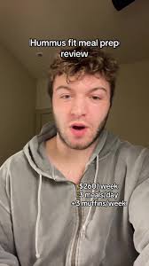 Hummus Fit Review Peach Meal