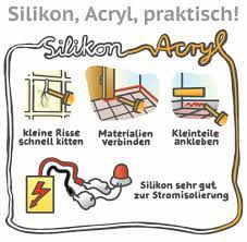 Ob beim verfugen von fliesen oder beim abdichten von anschlußfugen im mauerwerk, acryl und silikon sind. Acryl Oder Silikon Das Sind Die Unterschiede Und Einsatzbereiche