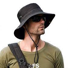 Boonie Sun Hat Wide Brim Sun Cap Fishing Hat For Men Women Sun Protection Breathable Bucket Boonie Hat For Hunting Fishing Hiking Outdoor Sports Travel Fishing Hats For Men
