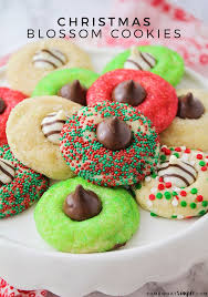 Two indecisive days later, i made both cookie recipes and rather than fighting with myself about. Christmas Blossom Cookies 5 Minute Prep Somewhat Simple