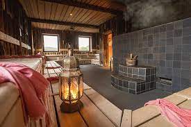 Insgesamt hat sie neun saunen zu bieten: Sauna Saarland Therme